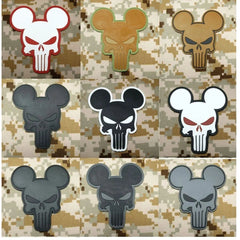 Collection image for: Punisher Mickey Mouse Skull Disney here we Come