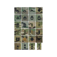 Collection image for: Army OCD Rank Velcro Hook Backing 2" HEAVY DUTY