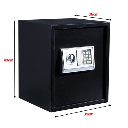 50L Electronic Safe Digital Security Box Home Office Cash Deposit