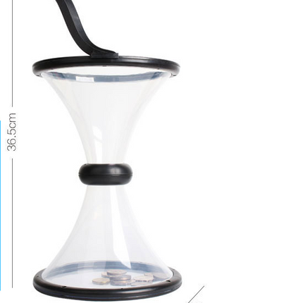 Pressure Relieving Vortex Bank Watch Money Defy Gravity Piggy Bank