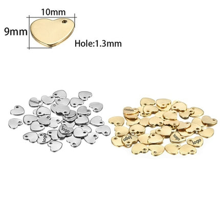 Laser Logo Tag Stainless Steel | Pendant Laser Steel Customized |