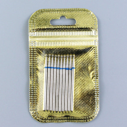 10pcs Diamond Milling Cutter Nail Drill Bits Set For Manicure