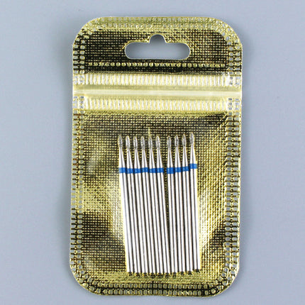 10pcs Diamond Milling Cutter Nail Drill Bits Set For Manicure