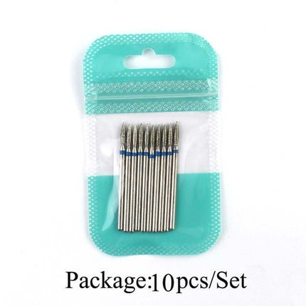 10pcs Diamond Milling Cutter Nail Drill Bits Set For Manicure