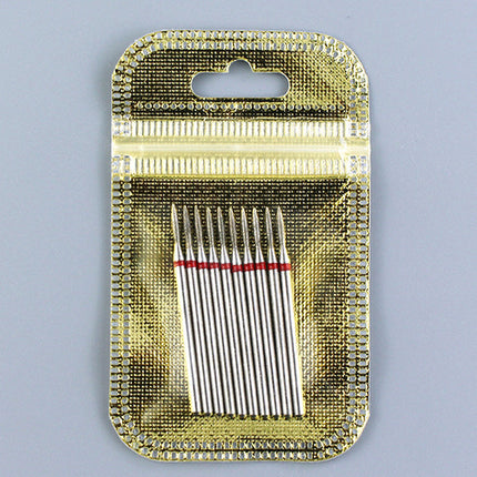 10pcs Diamond Milling Cutter Nail Drill Bits Set For Manicure