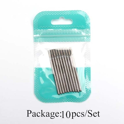 10pcs Diamond Milling Cutter Nail Drill Bits Set For Manicure