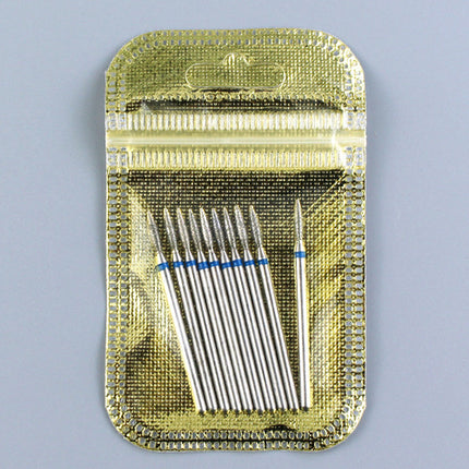 10pcs Diamond Milling Cutter Nail Drill Bits Set For Manicure