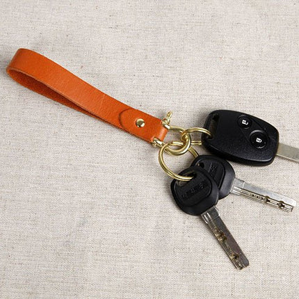 Handcrafted Ultra-Strong Leather Keychain