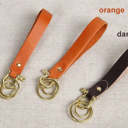 Handcrafted Ultra-Strong Leather Keychain