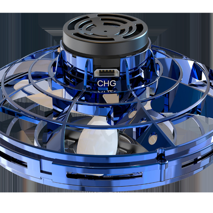 Mini Drone LED UFO Type Flying Helicopter Spinner Fingertip