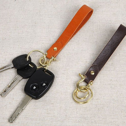 Handcrafted Ultra-Strong Leather Keychain