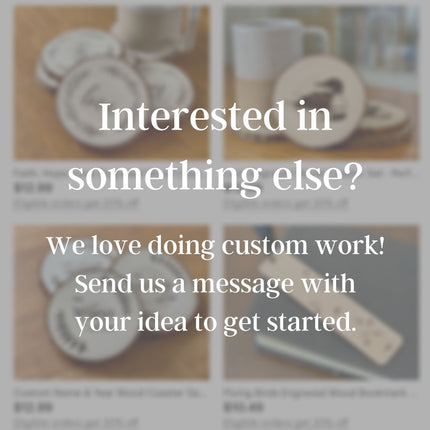 Personalized "Lost Keys" Engraved Wood Keychain