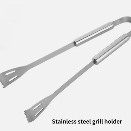 3 PCS Stainless Steel BBQ Grill Utensils Set