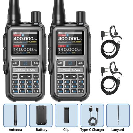 BAOFENG UV-5R Mini Walkie Talkie Multi Band Bluetooth Programming