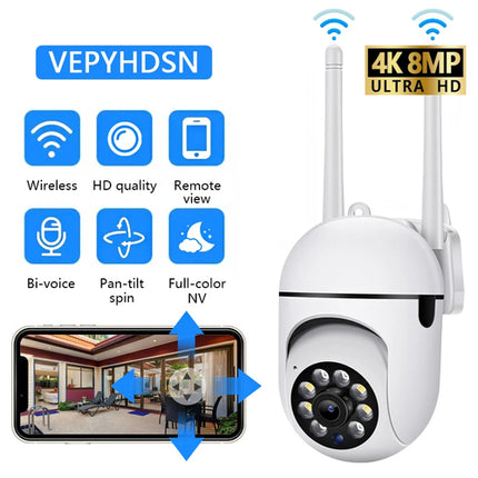 8MP Wifi IP Wireless Security Surveillance PTZ Camera 4X Zoom Cameras