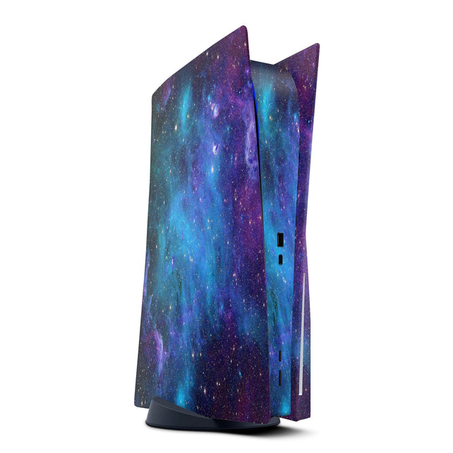 Azure Nebula - Full Body Skin Decal Wrap Kit for Sony Playstation 5,