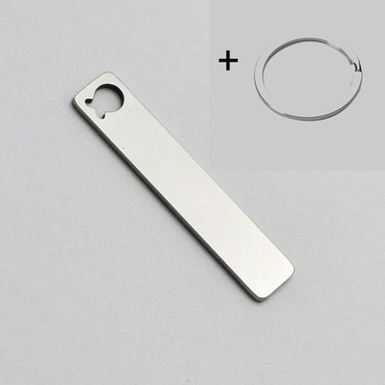 Custom Phone Number Logo Name Keychain Women Men Car Key Ring Laser