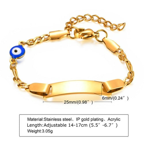 Custom Baby Bracelet Name | צמיד שם לתינוקות | Stainless Steel Baby