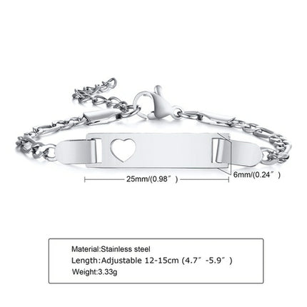 Custom Baby Bracelet Name | צמיד שם לתינוקות | Stainless Steel Baby