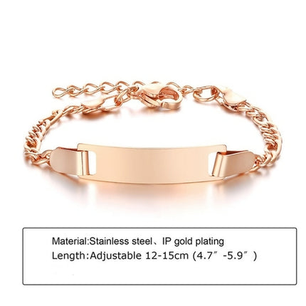 Custom Baby Bracelet Name | צמיד שם לתינוקות | Stainless Steel Baby