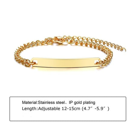 Custom Baby Bracelet Name | צמיד שם לתינוקות | Stainless Steel Baby