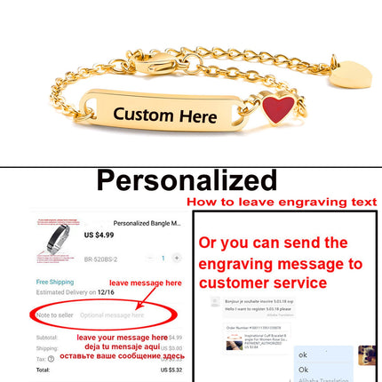 Custom Baby Bracelet Name | צמיד שם לתינוקות | Stainless Steel Baby