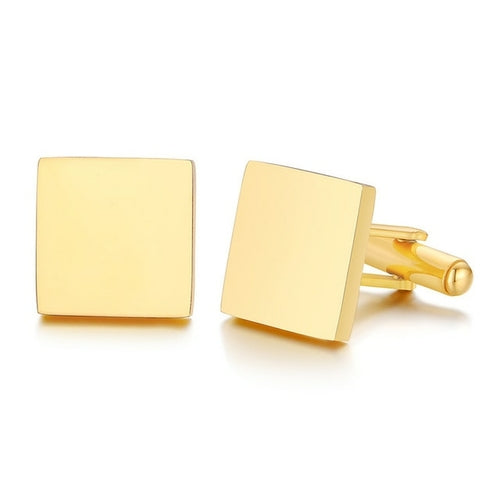 Engrave Initial Cufflinks For Wedding Birthday Groomsmen Gift