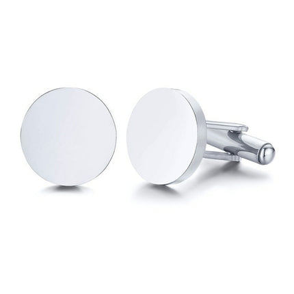 Engrave Initial Cufflinks For Wedding Birthday Groomsmen Gift