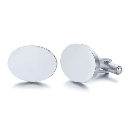 Engrave Initial Cufflinks For Wedding Birthday Groomsmen Gift