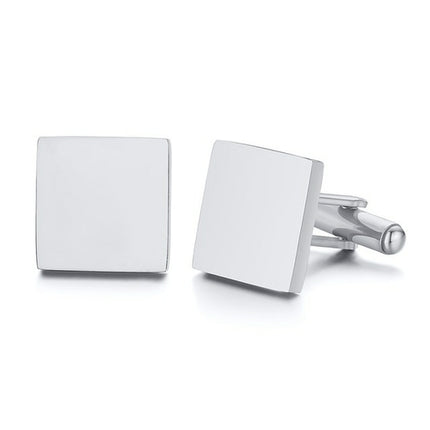 Engrave Initial Cufflinks For Wedding Birthday Groomsmen Gift