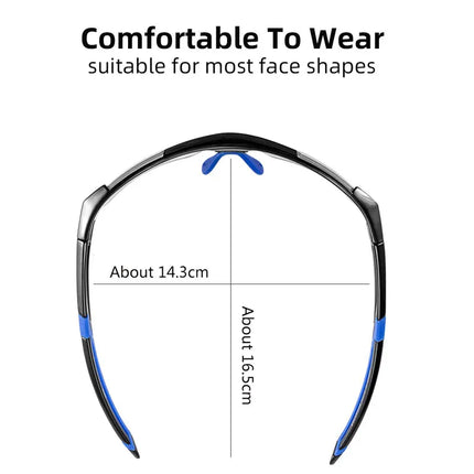 ROCKBROS Photochromic Cycling Glasses Bicycle Outdoor Sports