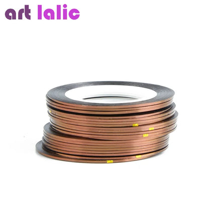 10 Rolls Nail Art Striping Tapes, Nail Liner Stickers, Nail Decals,