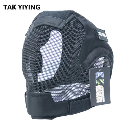 TAK YIYING Airsoft Mask Full Face Mask  War Game Steel Mesh Paintbal