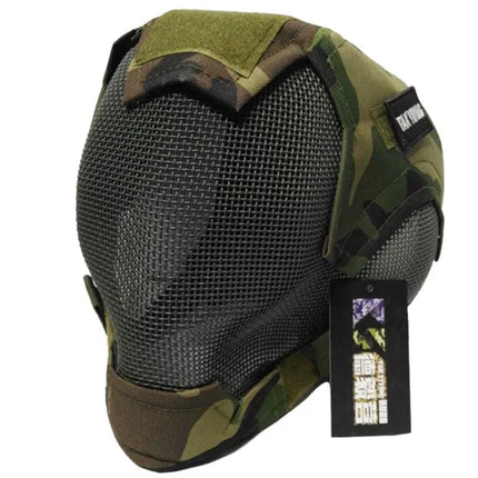 TAK YIYING Airsoft Mask Full Face Mask  War Game Steel Mesh Paintbal
