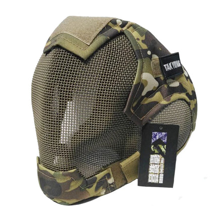 TAK YIYING Airsoft Mask Full Face Mask  War Game Steel Mesh Paintbal