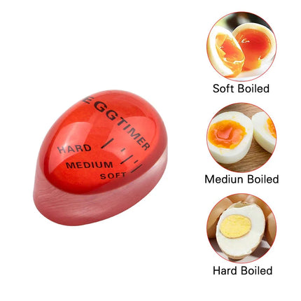 FAIS DU Egg Timer Kitchen Electronic Gadget Color Egg Cooking Changing