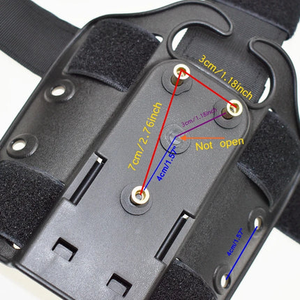 Airsoft P226/1911/Glock 17 19/M9/USP Universal Gun Holster Drop Leg