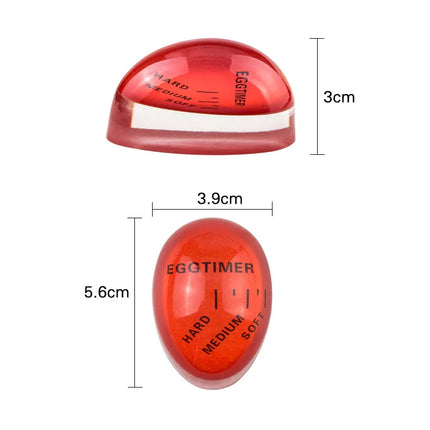 FAIS DU Egg Timer Kitchen Electronic Gadget Color Egg Cooking Changing