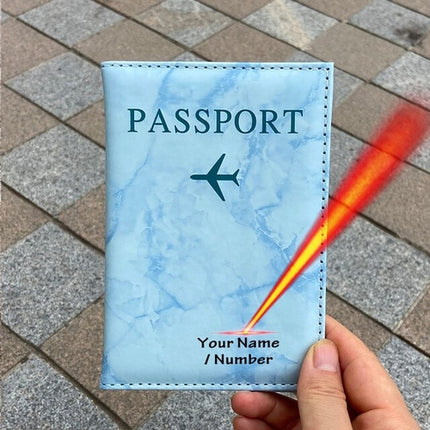 Customize Name Passport Cover Travel Wallet | Passport Holder Travel
