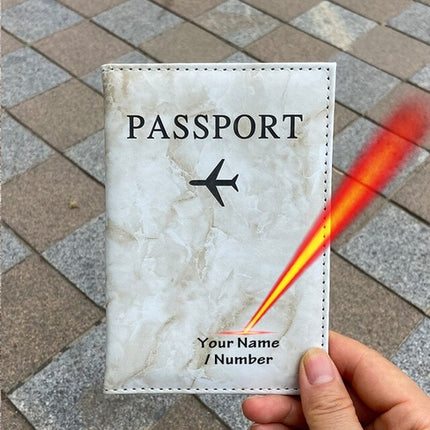 Customize Name Passport Cover Travel Wallet | Passport Holder Travel