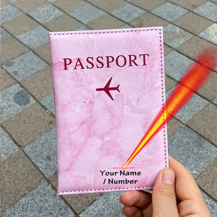 Customize Name Passport Cover Travel Wallet | Passport Holder Travel