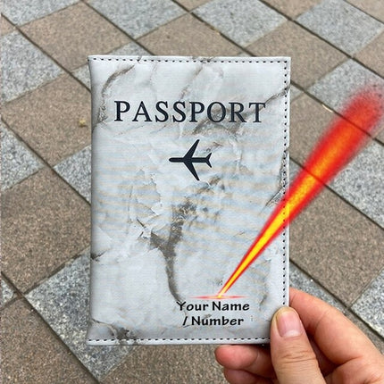 Customize Name Passport Cover Travel Wallet | Passport Holder Travel