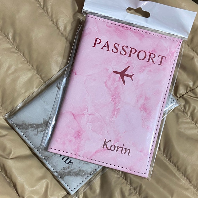 Customize Name Passport Cover Travel Wallet | Passport Holder Travel