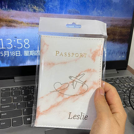 Customize Name Passport Cover Travel Wallet | Passport Holder Travel