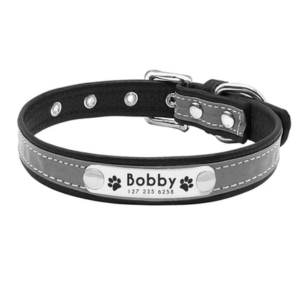 Leather Cat Collar Personalized Cat Collar For Puppy Small Dogs Pet