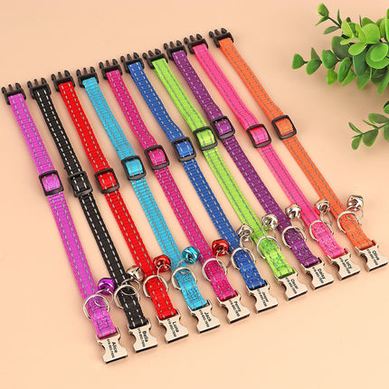 Personalized Cat Collar Free Shipping | Cat Collar Personalized Kitten