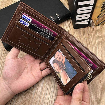 Personalized Wallets Men High Quality PU Leather for Him Engraved