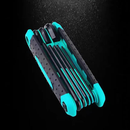 8pcs Portable Folding Socket Wrench Set Mini Inner Hexagon Socket