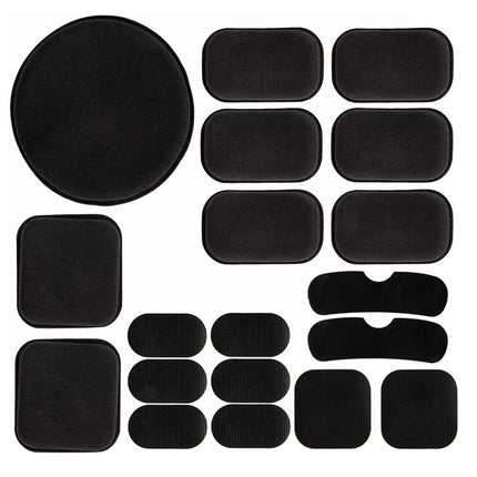 Universal Airsoft 19pcs Helmet Pads, Helmet Replacement Foam Padding
