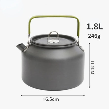 0.8L/1.1L/1.2L/1.6L/2L/2.5L Aluminum alloy Portable Outdoor Camping